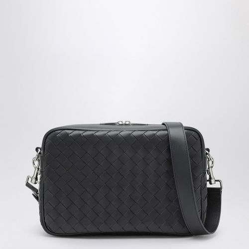 Black medium Intrecciato camera bag - Bottega Veneta - Modalova