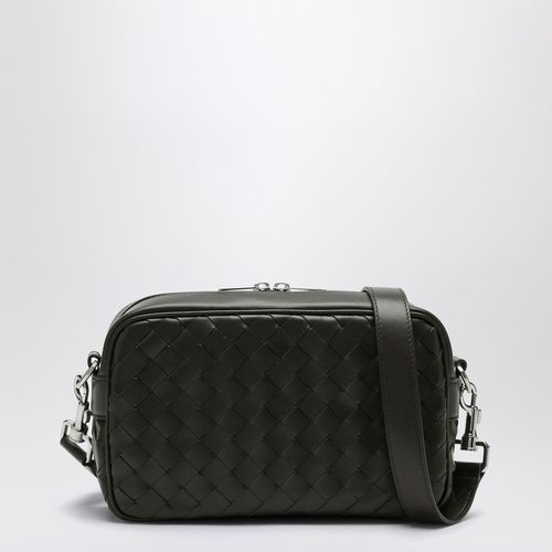 Camera bag in Intrecciato kaki - Bottega Veneta - Modalova