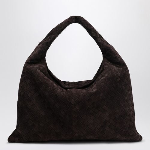 Borsa a spalla Hop grande Fondente in suede - Bottega Veneta - Modalova