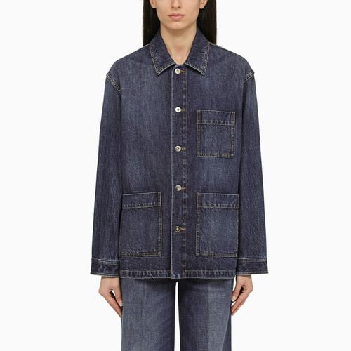 Mittelblaue Jeansjacke aus Denim - Bottega Veneta - Modalova