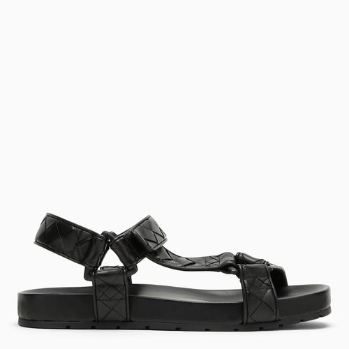 Black braided sandal - Bottega Veneta - Modalova