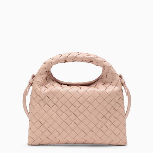 Hellrosa Umhängetasche Mini Hop - Bottega Veneta - Modalova