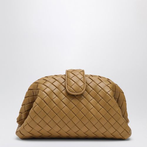 Clutch Teen Lauren 1980 Dark Praline in Intrecciato - Bottega Veneta - Modalova