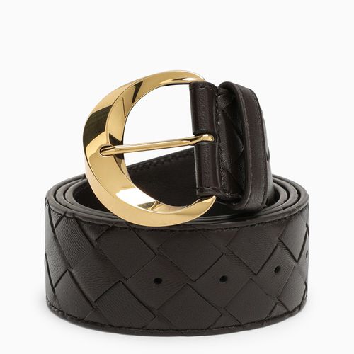 Intrecciato Brown belt - Bottega Veneta - Modalova