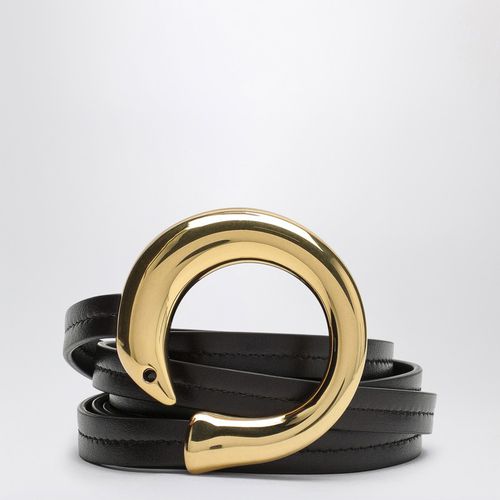 Sardine Fondant buckle belt in leather - Bottega Veneta - Modalova