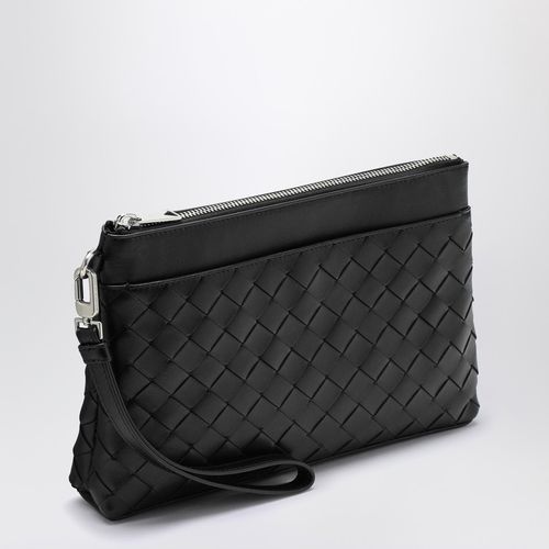 Pochette Prism nera in Intrecciato - Bottega Veneta - Modalova