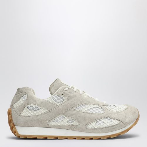 Flacher Sneaker Orbit aus Vintage-Wildleder und Mesh - Bottega Veneta - Modalova