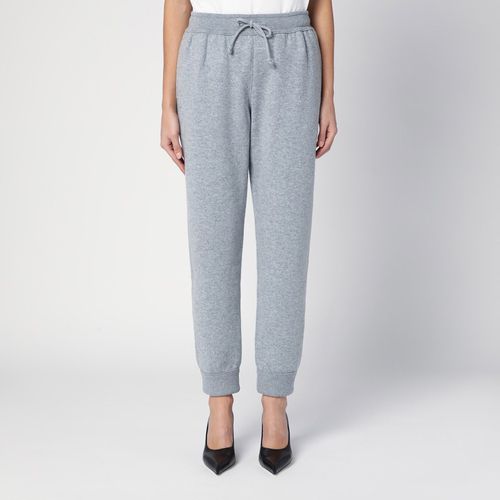 Grey cashmere jogging trousers - Bottega Veneta - Modalova