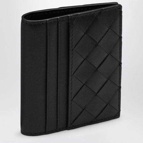 Black Braided Card Holder - Bottega Veneta - Modalova