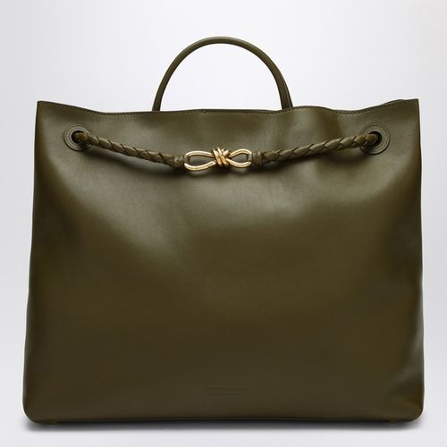 Andiamo large bag in Olive smooth leather - Bottega Veneta - Modalova