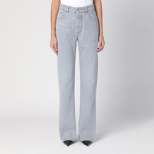 Jeans svasato in denim Light Grey - Bottega Veneta - Modalova