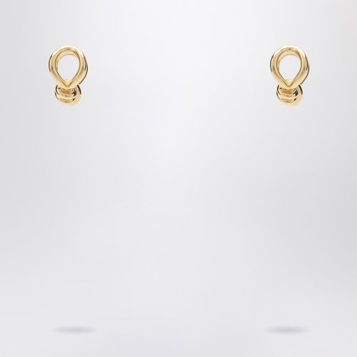 Gold earrings with Knot detail - Bottega Veneta - Modalova