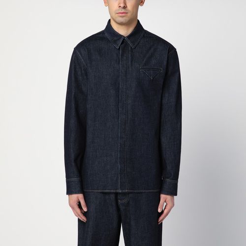 Denim Indigo Shirt - Bottega Veneta - Modalova