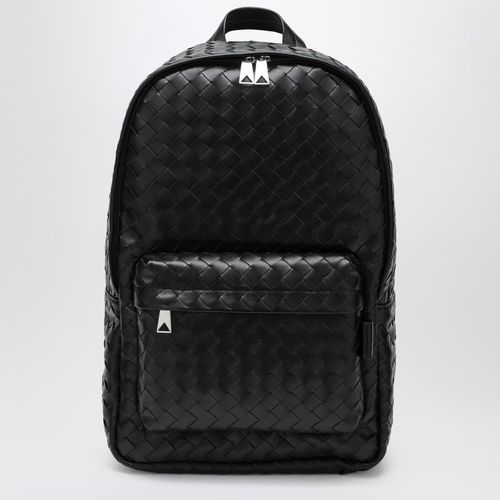 Zaino medio nero in Intrecciato - Bottega Veneta - Modalova