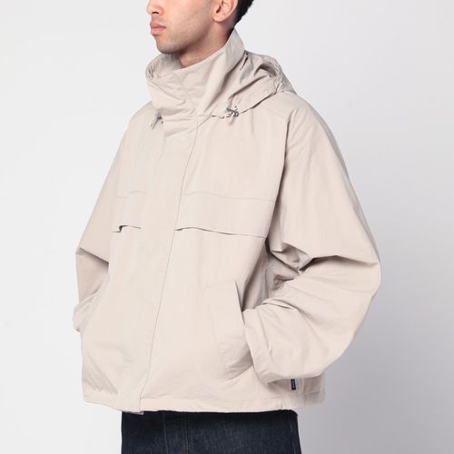 Beige technical nylon jacket - Bottega Veneta - Modalova