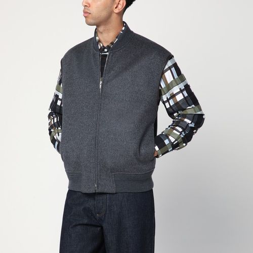 Graue Wollweste mit Reißverschluss - Bottega Veneta - Modalova