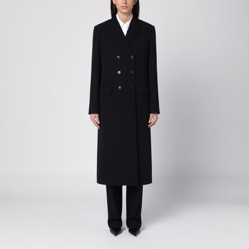 Woody wool double-breasted coat - The Row - Modalova