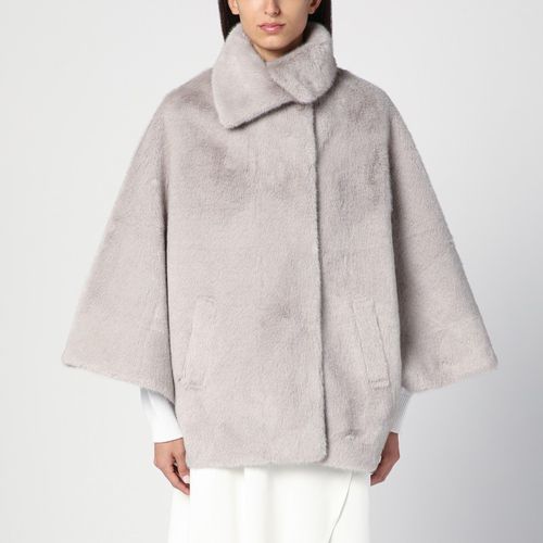 Cappotto chiaro in eco pelliccia - SWD by S.w.o.r.d. - Modalova