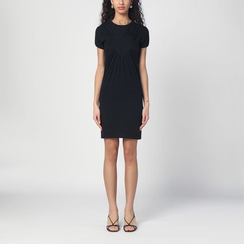 Black mini dress with heart - COPERNI - Modalova