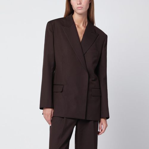 Braune Jacke aus Wollmischung - ANINE BING - Modalova