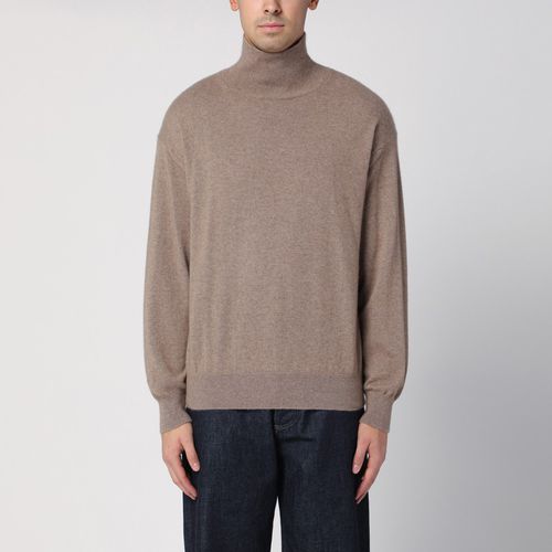 Light brown cashmere turtleneck - Auralee - Modalova