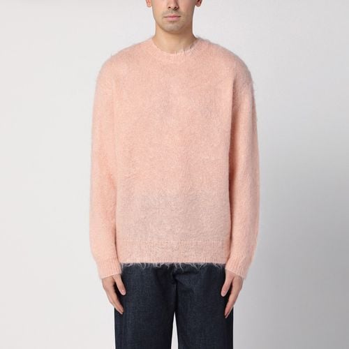 Rosafarbener Pullover aus Mohair und Wolle - Auralee - Modalova