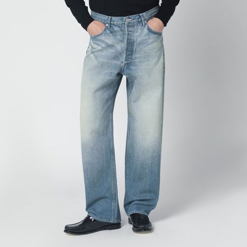 Blaue Jeans mit Ausbleicheffekt - Auralee - Modalova