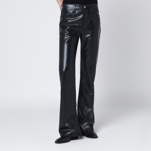 Pantalone in ecopelle Mid Rise Kick Boot - AGOLDE - Modalova