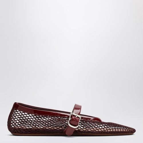 Rote Ballerina aus Mesh - Alaïa - Modalova