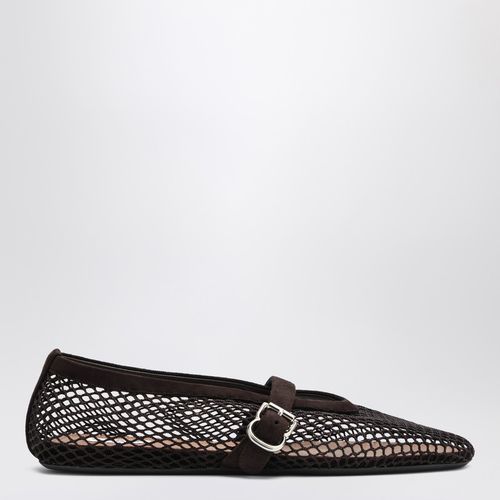 Brown mesh ballerina - Alaïa - Modalova