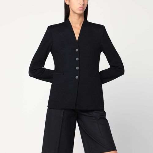 Einreihige Jacke aus Schurwolle - Harris Wharf London - Modalova