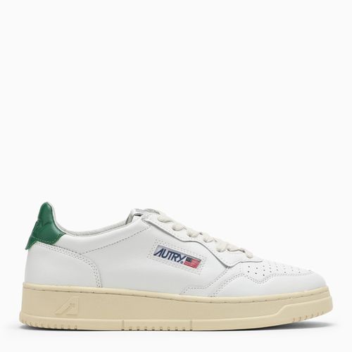 Green leather Medalist sneakers - AUTRY - Modalova