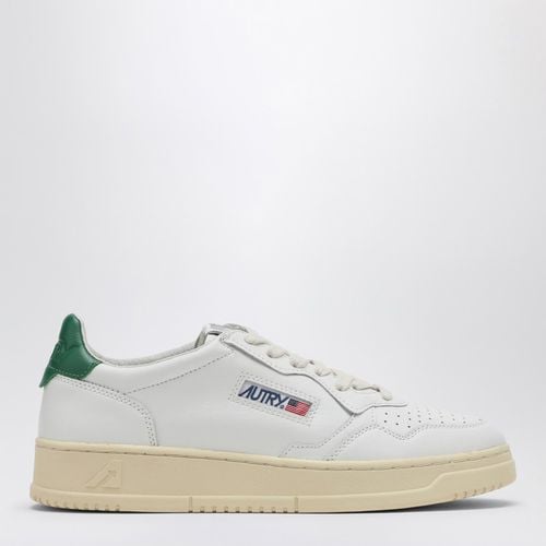 Green leather Medalist sneakers - AUTRY - Modalova