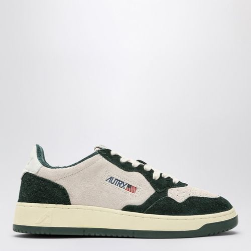 Medalist beige/bottle suede sneakers - AUTRY - Modalova