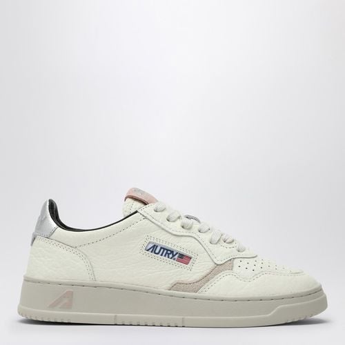 Medalist white/silver/powder sneaker - AUTRY - Modalova