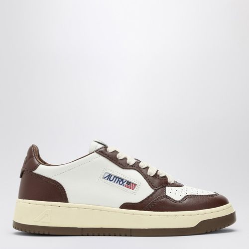 Medalist /brown leather sneaker - AUTRY - Modalova