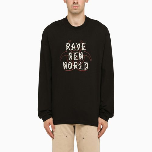 Black cotton Fallout sweatshirt - 44 Label Group - Modalova