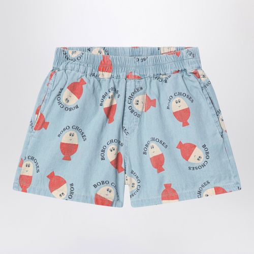 Morning Egg Blue Shorts - Bobo Choses - Modalova