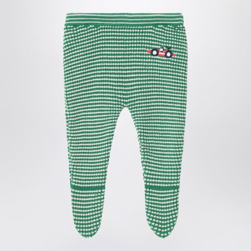 Leggings con piede Race Car /bianco - Bobo Choses - Modalova