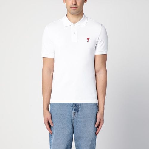 Ami De Coeur white polo shirt - Ami Paris - Modalova