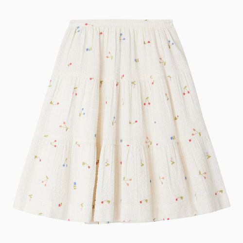 Milk-white cotton Lise skirt - Bonpoint - Modalova