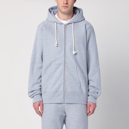 Light grey cotton hoodie - Champion - Modalova