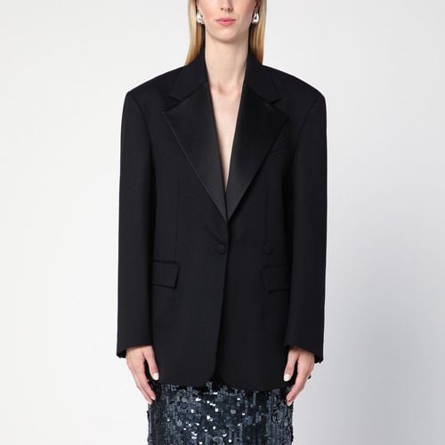 Single-breasted jacket in wool - P.A.R.O.S.H. - Modalova