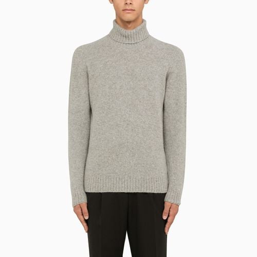 Grey wool turtleneck - Drumohr - Modalova