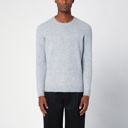 Grey virgin wool sweater - Drumohr - Modalova