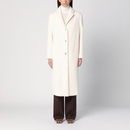 Ivory alpaca-blend coat - Loulou Studio - Modalova