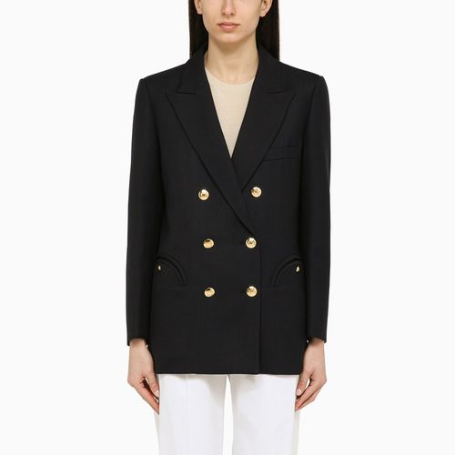 Alcanara navy blue wool jacket - Blazé Milano - Modalova