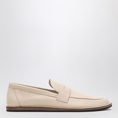 Cary leather tofu loafer - The Row - Modalova