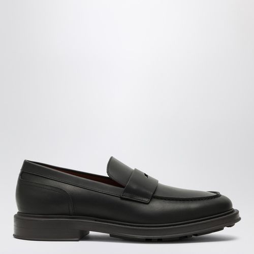 Black leather Travis loafer - Loro Piana - Modalova