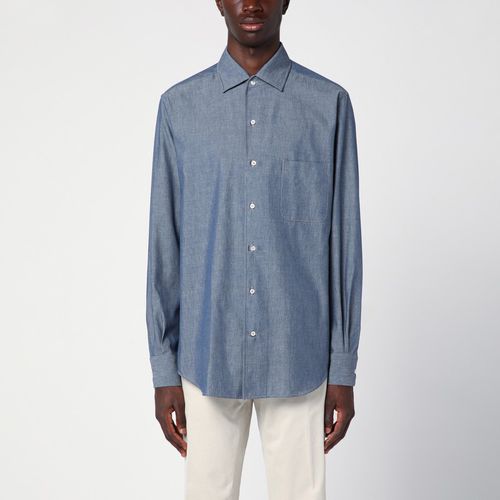 Light blue cashmere blend shirt - Loro Piana - Modalova